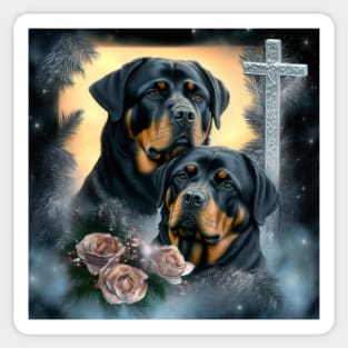 Rottweiler Tribute Sticker